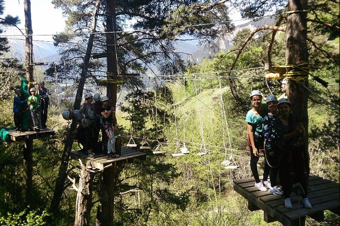 Tirolina Tree Top Adventure